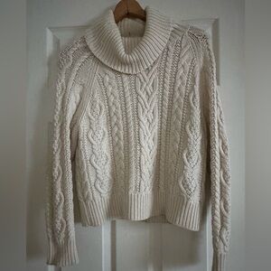 Polo Ralph Lauren Women’s Wool Cable Knit Sweater